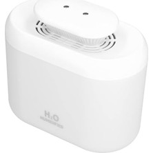 Aesco 3.3 Litre Ultrasonik Buhar Makinesi Hava Nemlendirici Çift Sprey Buhar Makinesi LED Işıklı