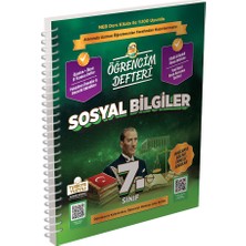 Murat Yayınları 3404 7.Sınıf Sosyal Bilgiler Öğrencim Defteri