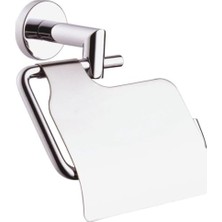 Hakay Vitra Minimax A44788 Kapaklı Tuvalet Kağıtlığı, Krom
