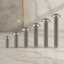 Gees Global M4X35 Rysb Montaj Vida Seti 100 Adet Kulp Bağlantı Vidası