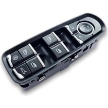 Aesco Sol Ön Kapı Cam Düğmesi 7PP959858R Porsche Cayenne 92A ile Uyumlu 2010-2016