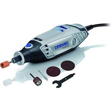 Hakay Bosch, Dremel 3000 Çok Amaçlı El Motoru, 130 W, F0133000JW, 5 Aksesuarlı, Siyah-Gri