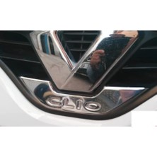 Hakay Renault Ile Uyumlu Clio Ile Uyumlu 4 Krom Amblem Çerçevesi 2012-2016 Hb