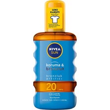 Sercinyo Ramos Nıvea Sun Spf 20 Bronzlaştırıcı Güneş Yağı - SPF20