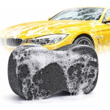 Hakay Sogud Oto Yıkama Süngeri 20X12X5 cm – Yüksek Emicilik Gücü, Çizmez Yumuşak Doku, Kalın ve Dayanıklı Sünger Yapısı, Araç Kaporta, Jant ve Detay Temizlik Için Profesyonel Oto Temizlik Süngeri - Siyah