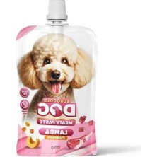 Frefly Store Kuzu ve Balkabağı Aromalı 100 gr Dog Et Ezmesi
