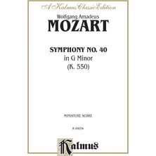 Alfred Music Symphony No. 40 In G Minor, K. 550: Miniature Score (Kalmus Edition)