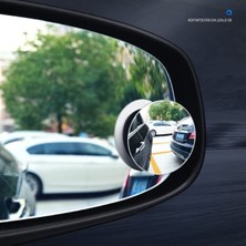 Aesco 360 Derece Ayarlanabilir Kör Nokta Aynası - 2 Adet