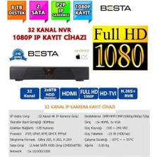Starixa NVR-83321 Nvr Ip 32 Kanal Kamera Kayıt Cihazı - Eseecloud