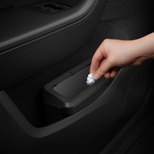 Aesco Spigen Tesla Model Y Juniper 2026-2025 Araç Içi Çöp Kutusu/manyetik Kapaklı Kapı Içi Çöp Kovası TO281J Siyah - ACP11106 (Spigen Tr Garantili)