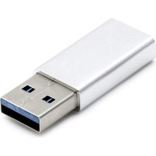 Aesco Gaman USB 3.0 To Type C 3.1 Şarj Data Çevirici Dönüştürücü Adaptör Çok Renkli