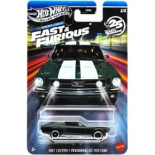 Aesco Hot Wheels Fast & Furious 1967 Custom Personnalıse Mustang JNK49 - HNR88