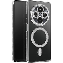 Sercinyo Ramos Redmi 14C Joke Simli Magneticsafe Kılıf - Gümüş