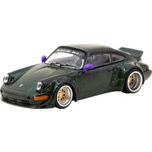 Aesco Speedmaster Japan Tarmacworks 1/64 Rwb 964 Yeşil Bitmiş T64-037-GR