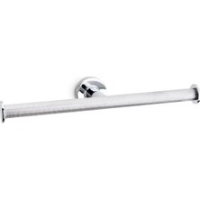 Aesco System Purelıne Ikili Tuvalet Kağıtlığı Krom Renk 45X78X266 mm
