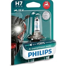 Hakay Philips 12972XV+BW X-Tremevision Moto +%130 H7 Motosiklet Far Lambası, 1 Adet