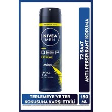 Sercinyo Ramos Nivea Deodorant Sprey Ferah Koruma - Deep Extreme