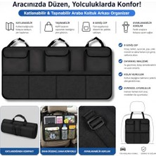 Hakay Araç Bagaj Düzenleyici, Bagaj Organizer Çanta, Bagaj Koruyucu, Oto Içi Eşya Aksesuarları Düzenleme