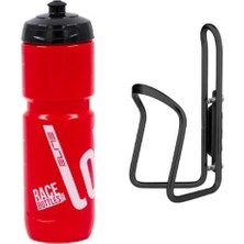 Frefly Store Elite Super Loli 800ML Bisiklet Matara Kafes Seti Kırmızı