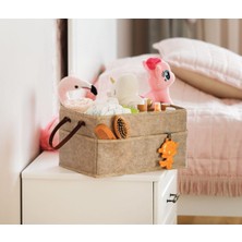Frefly Store Geniş Hacimli Bebek Bakım Çantası Bej