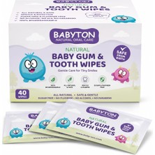 Frefly Store Babyton Doğal Diş ve Damak Temizleme Mendili