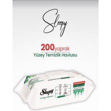 Frefly Store Sleepy Easy Clean Yüzey Temizlik Havlusu 200 Yaprak