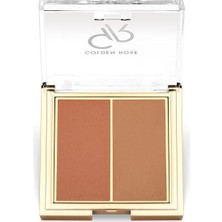 Frefly Store Golden Rose Iconic Blush Duo No: 03 Rosy Bronze - Ikili Mat ve Saten Allık