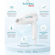 Frefly Store Valera Swiss Bébé Bebek Saç ve Vücut Kurutma Beyaz