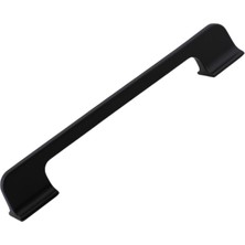 Frefly Store Afra Metal Mat Siyah Kulp 160 mm 16 cm Mobilya Çekmece Mutfak Dolabı Dolap Kapak Kulplar Kulb Kulpu