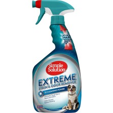 Frefly Store Simple Solution Köpekler Için Extreme 3 Kat Etkili Leke ve Koku Giderici Ev ve Araç Halı Döşeme Kumaş Için Ağır Leke ve Koku Kontrolü 945 ml