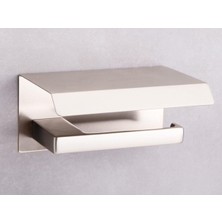 Frefly Store System Flat Kapaklı Tuvalet Kağıtlığı Saten Rengi 118X85X170 mm