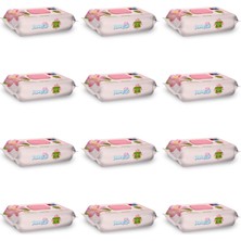 Frefly Store Paddlers Lotus Çiçeği Kokulu Islak Mendil 864 Yaprak (12X72) – Koli