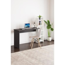 Frefly Store Intergo Kitaplıklı Fonksiyonel Çalışma Masası - Antrasit Gri - Beyaz