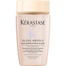 Frefly Store Gloss Absolu - Bain Créme Kalın ve Elektriklenmeye Eğilimli Saçlar Için Şampuan 80ML