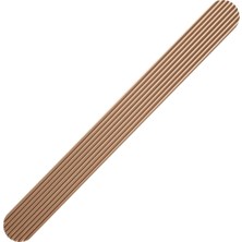 Frefly Store Aytuğ Geniş T Çizgili Oval Rose (Gül) Çekmece Kulp 480 mm Modern Dolap Kapak Kulbu Şık Tasarım