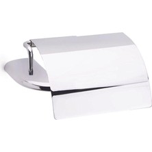 Frefly Store System Dorado Kapaklı Tuvalet Kağıtlığı Krom Renk 86X99X171 mm
