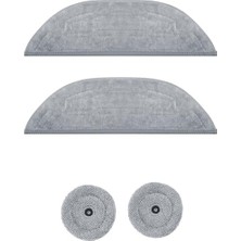 Frefly Store Asgard Grup Roborock Saros 10 ile Uyumlu 2 Mop 2 Kenar Mop Pasas