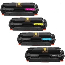 Hp 410X (CF410X - CF411X - CF412X - CF413X) Yüksek Kapasiteli Muadil Toner Seti