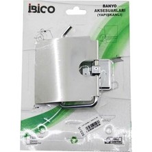 Frefly Store Banyo BNY-503G Metal Geniş Kapaklı Tuvalet Kağıtlığı, Yapışkanlı Montaj Sistemi