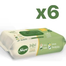 Frefly Store Sleepy Doğal Organik Pamuklu Temizlik Mendili 6X50