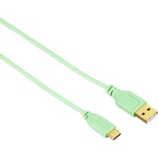 Frefly Store Usb-C - Usb-A Kablo, "flexi", 0.75M, Yeşil