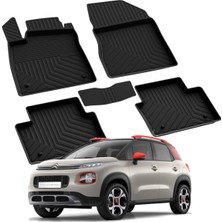 Frefly Store Yeo Cıtroen C3 Aircross 2017-2021 Model Yılları Için Uyumlu Yeo 4d Havuzlu Paspas Takımı