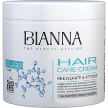 Frefly Store Bianna Saç Kremi Collagen Canlandıran ve Güneşten Koruyan Saç Bakım Kremi - 500ML