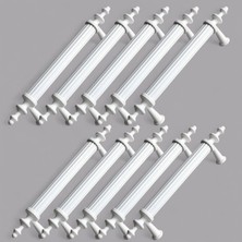 Frefly Store Erciyes Mobilya Mutfak Dolabı Çekmece Dolap Kapak Kulpu Kulbu Beyaz (96 Mm-9.6 Cm) Metal Kulpları