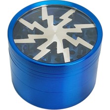 Frefly Store Mavi 63 Mm. Tütün Baharat Herbal Öğütücüsü Parçalayıcı PT55