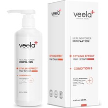 Frefly Store Veela Zor Şekillenen Saçlar Için Durulanmayan Şekillendirici Bakım Kremi Styling Effect Condition 9