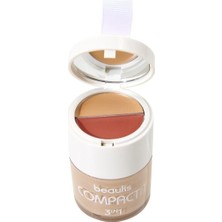 Frefly Store Beaulis Compact It Fondöten & Allık & Kapatıcı 115 Natural Beige, 20500015080368
