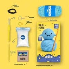 Frefly Store Mini Balık Örgü Kiti - Amigurumi Tığ Kiti Mini Balık Örgü Kiti - Amigurumi Tığ Kiti