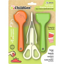 Frefly Store Oyun Hamuru Premium Modelleme Seti (Roller, Makas, Spatula, Cımbız)