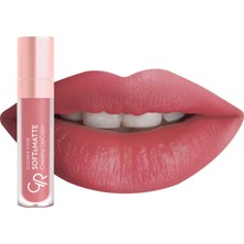 Frefly Store Golden Rose Soft & Matte Creamy Lipcolor No: 108 - Kurutmayan Yumuşak Mat Likit Ruj
